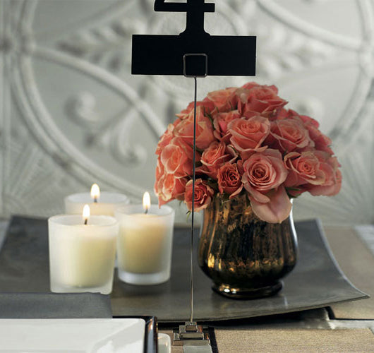 Stationery Holders with Tiered Base (Set of 6)